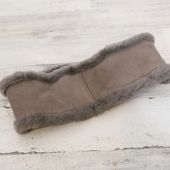 Ugg Bow Headband Stormy Gray OS new - Picture 5 of 7